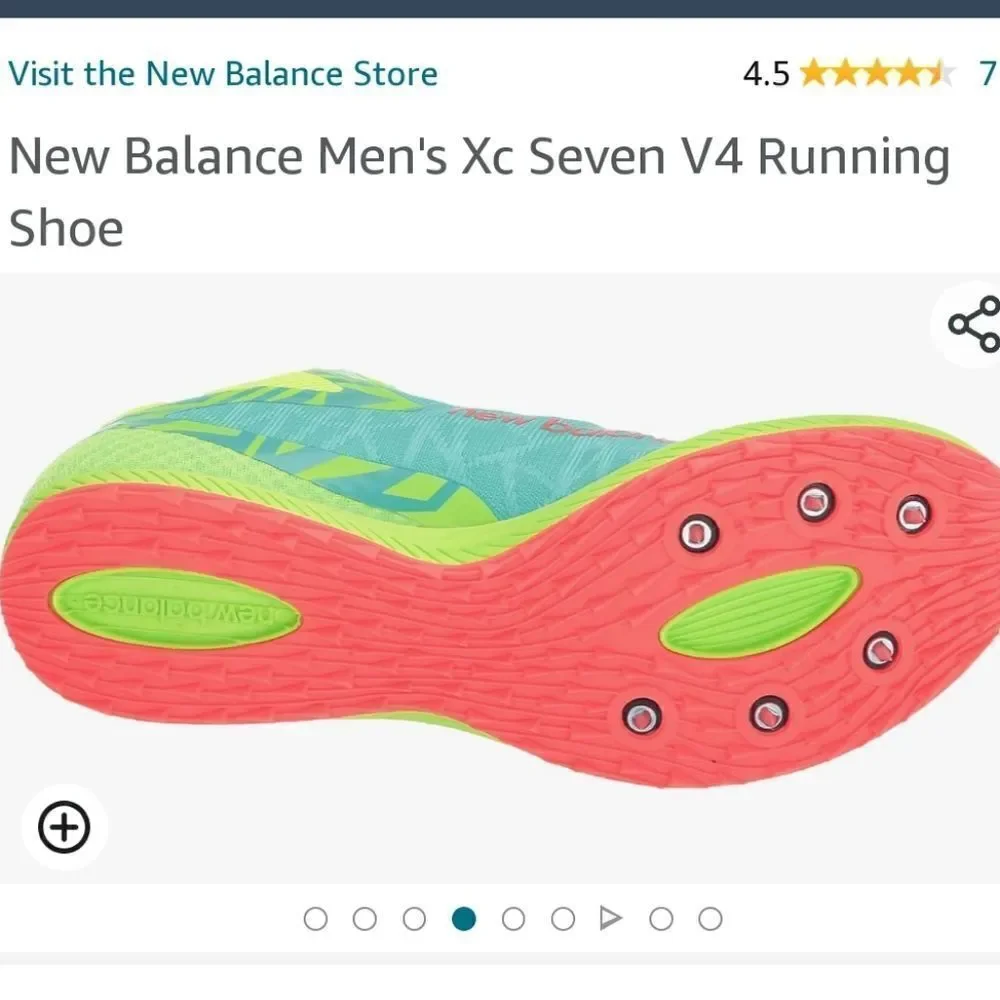 New Balance Men's Xc Seven V4 Running Shoes